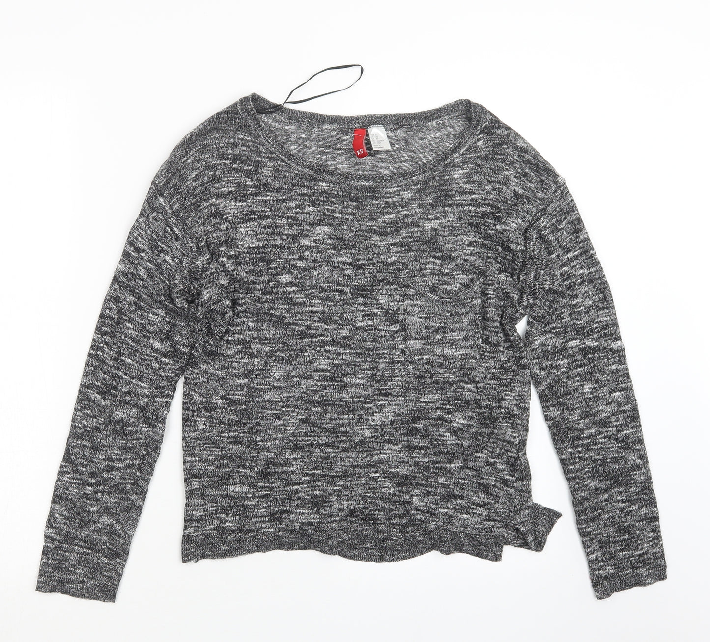 Divided by H&M Womens Black  Knit Pullover Jumper Size XS