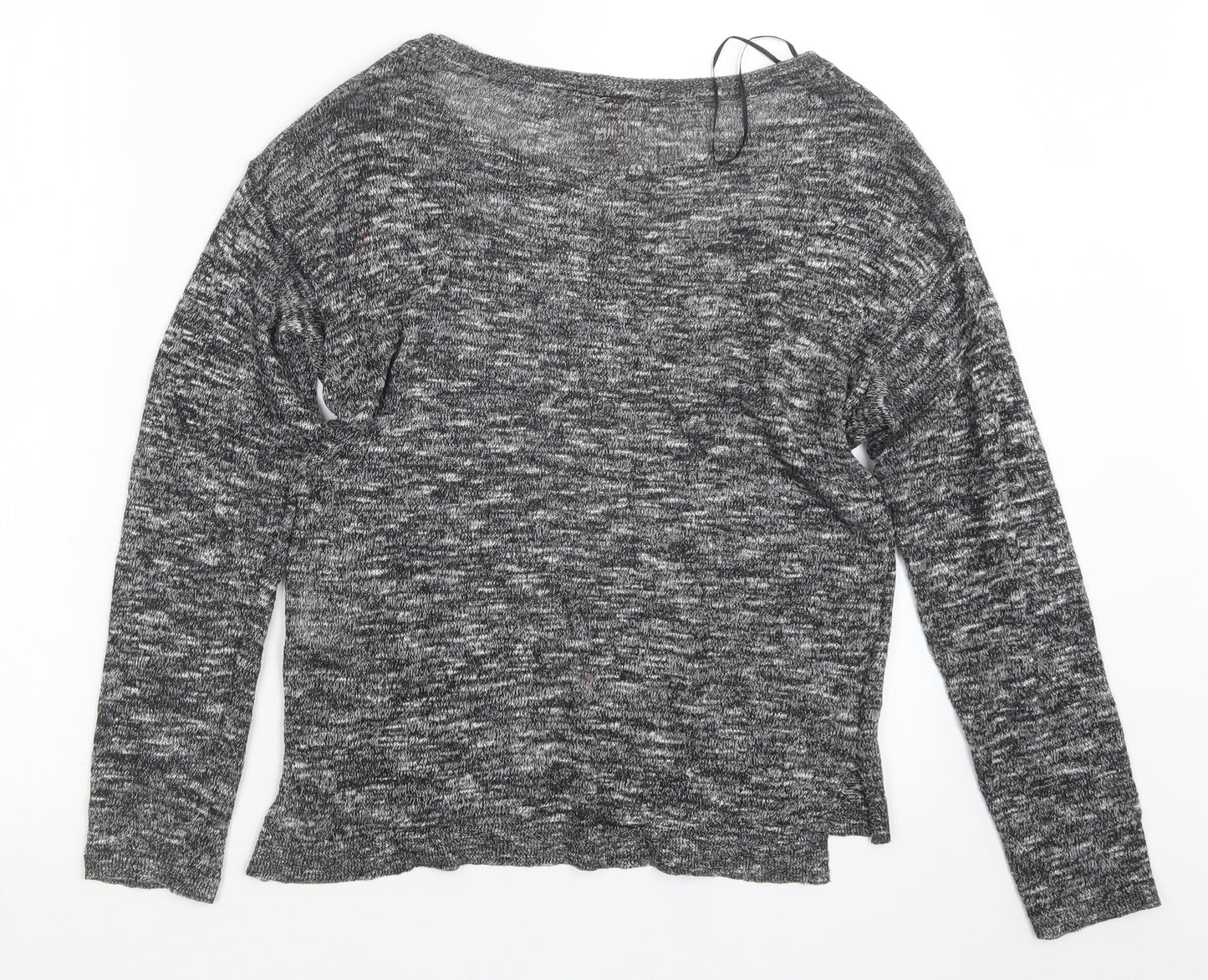 Divided by H&M Womens Black  Knit Pullover Jumper Size XS