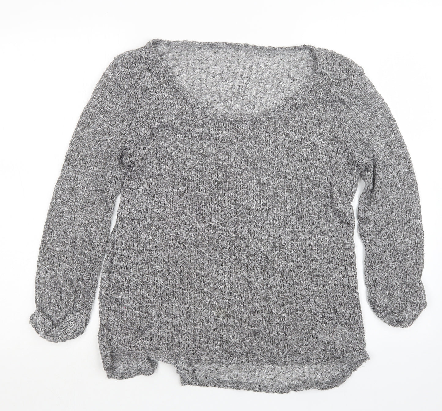 Peacocks Womens Grey   Pullover Jumper Size 14