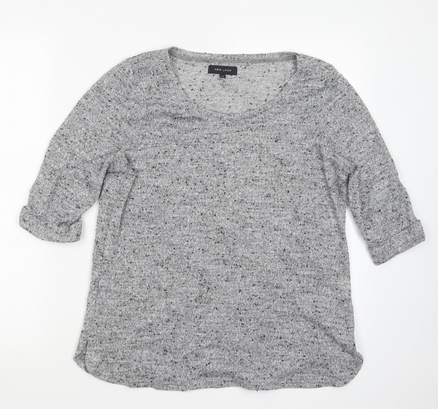 New Look Womens Grey   Pullover Jumper Size 14