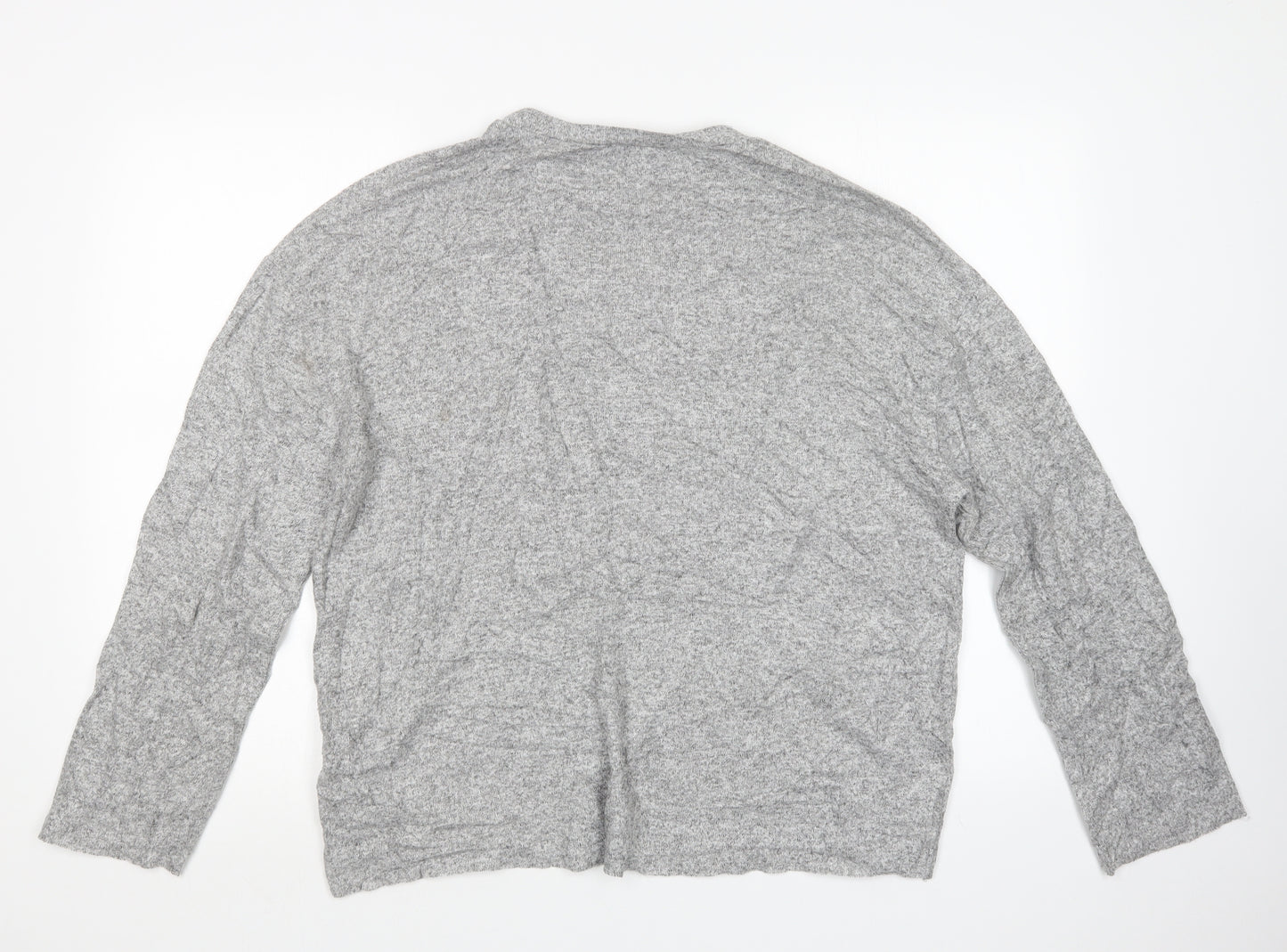 Zara Womens Grey   Pullover Jumper Size M