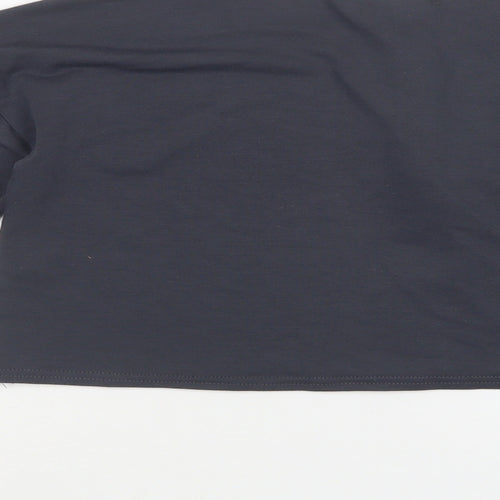 PRETTYLITTLETHING Womens Grey   Pullover Sweatshirt Size 8