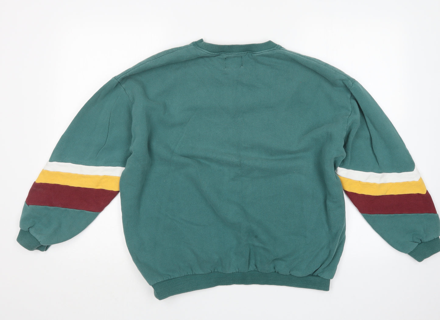 Pull&Bear Womens Green   Pullover Jumper Size M