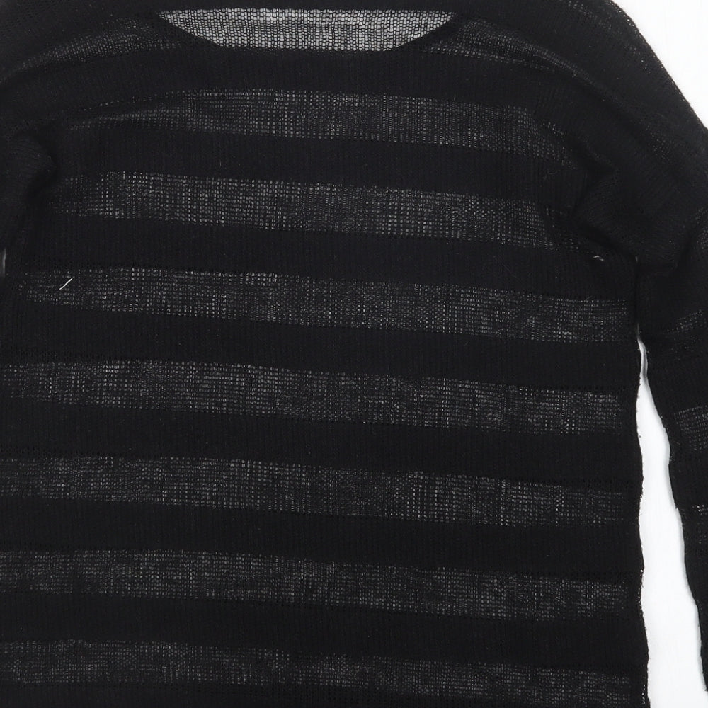 Atmosphere Womens Black  Knit Pullover Jumper Size 8