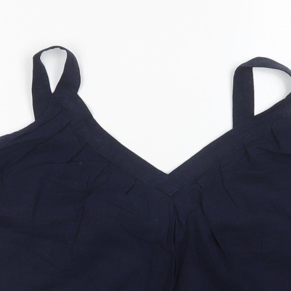 Marks and Spencer Womens Blue   Basic T-Shirt Size 8