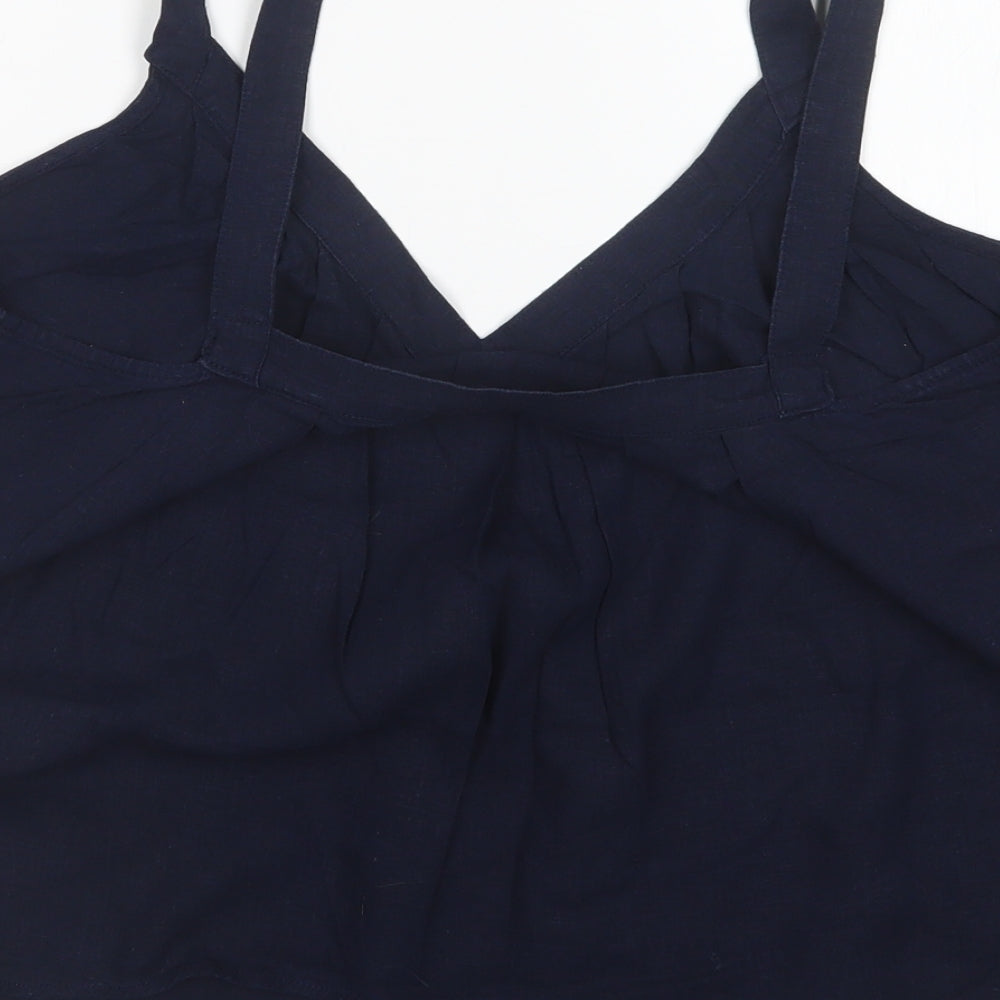Marks and Spencer Womens Blue   Basic T-Shirt Size 8