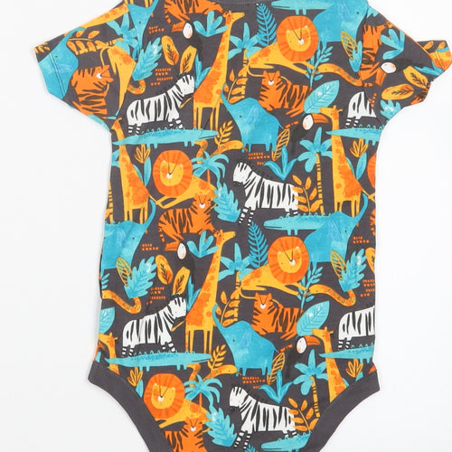TU Boys Brown Geometric  Basic T-Shirt Size 2-3 Years  - Babygrow