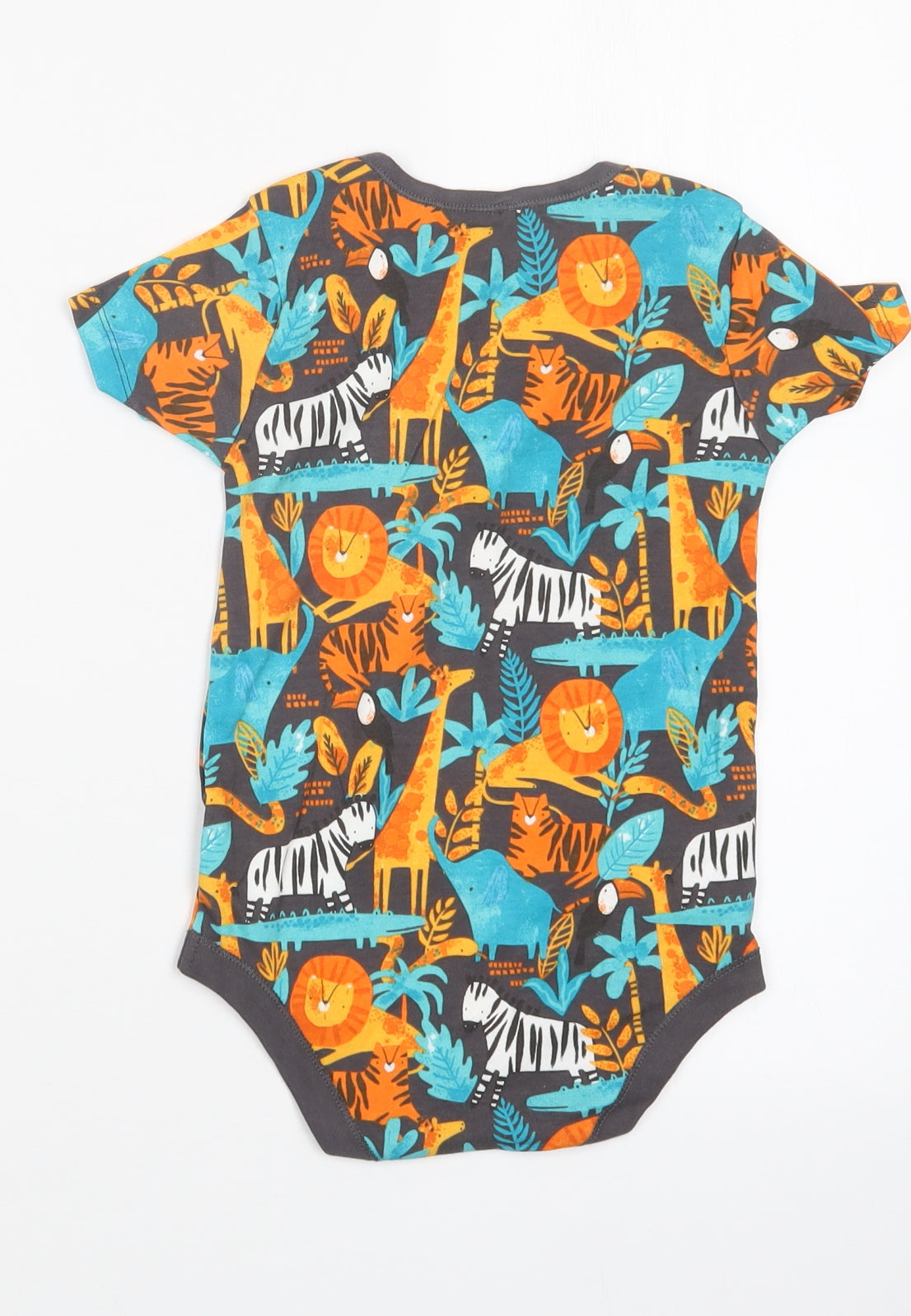 TU Boys Brown Geometric  Basic T-Shirt Size 2-3 Years  - Babygrow