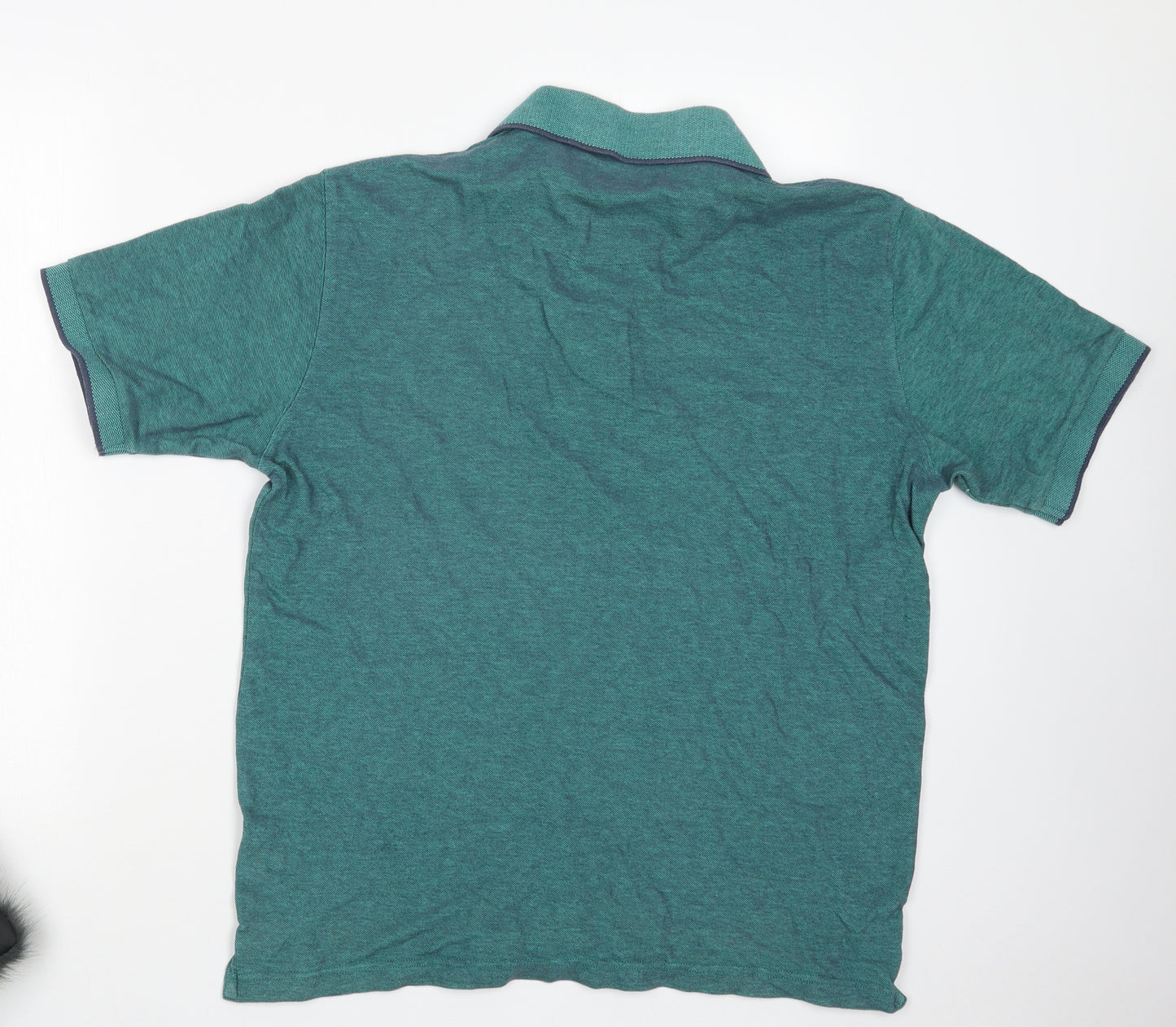 Peter Christian Mens Blue    Polo Size L