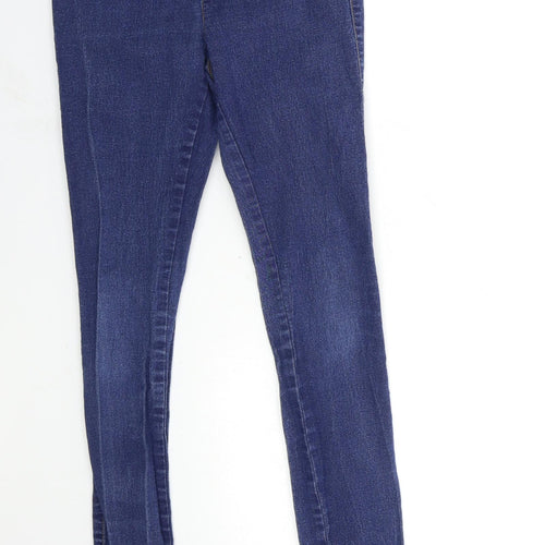 Denim & Co. Womens Blue  Denim Skinny Jeans Size 8 L27 in