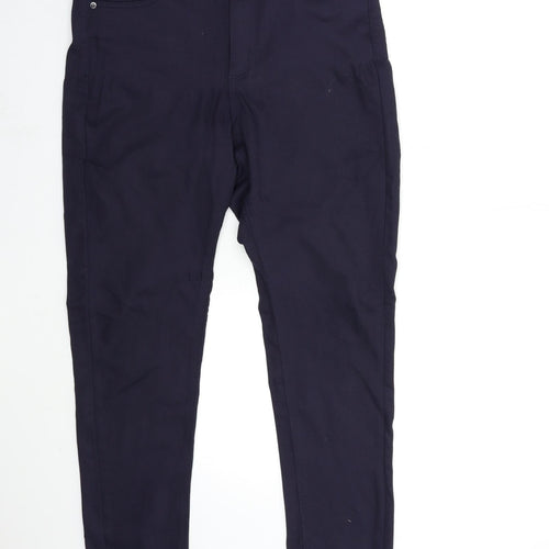 Marks and Spencer Womens Blue  Denim Skinny Jeans Size 12 L27 in