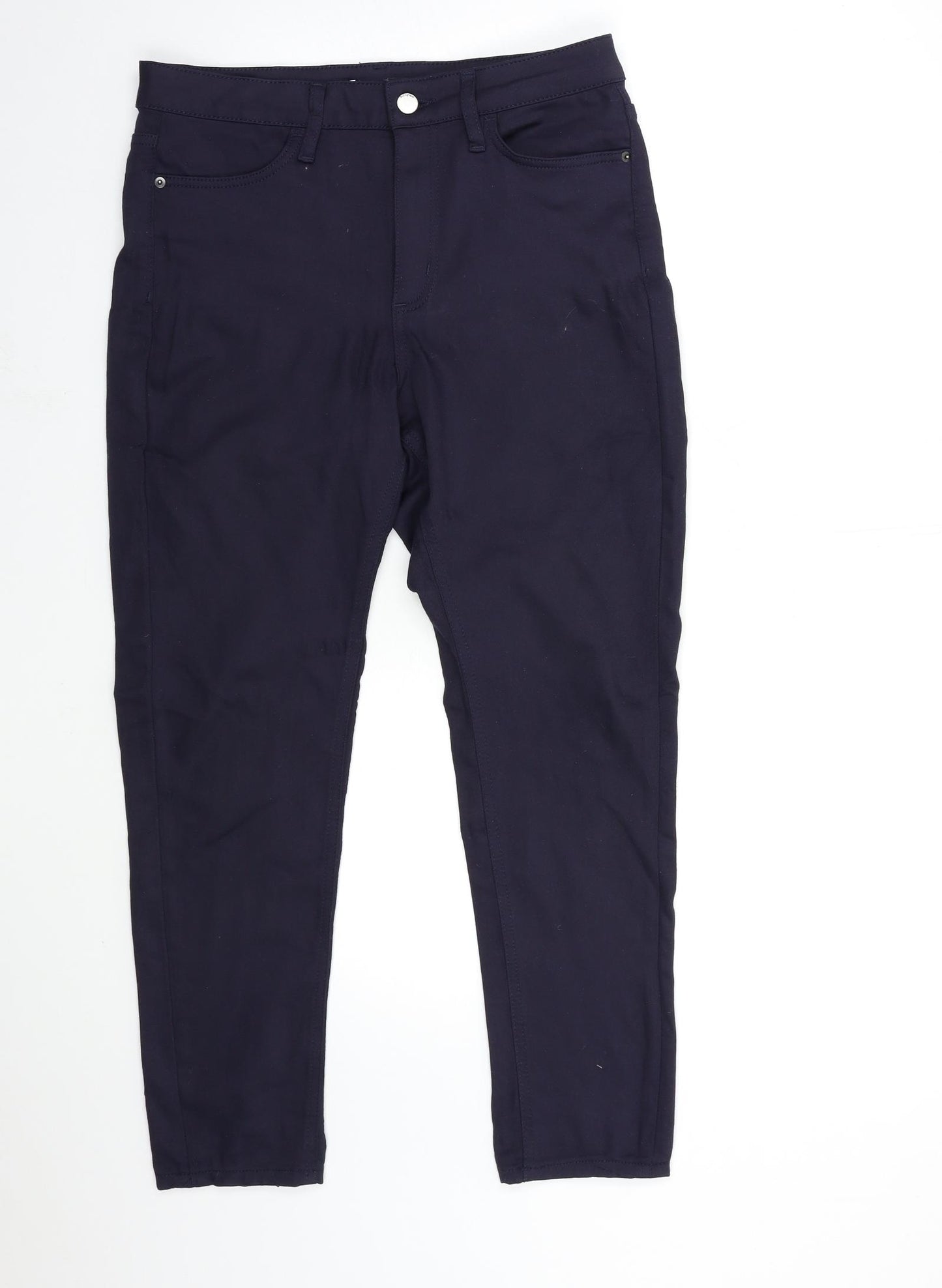 Marks and Spencer Womens Blue  Denim Skinny Jeans Size 12 L27 in