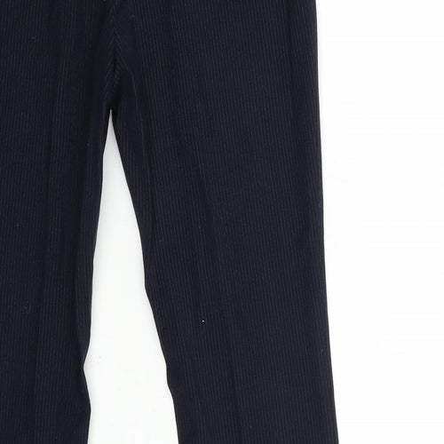 NEXT Womens Blue Striped  Trousers  Size 6 L29 in