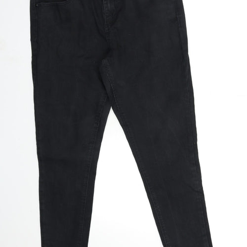 Principles Womens Black  Denim Skinny Jeans Size 14 L30 in