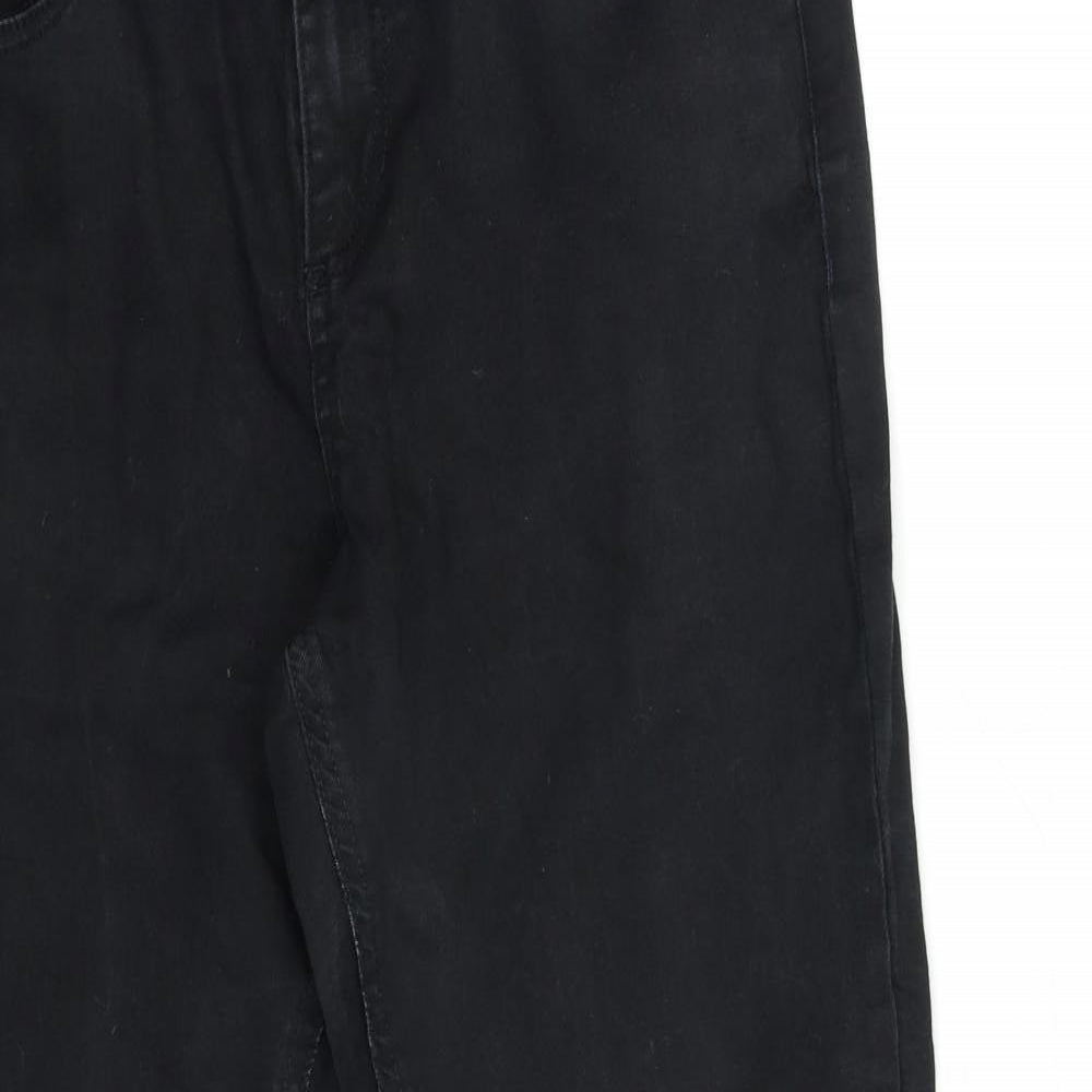 Principles Womens Black  Denim Skinny Jeans Size 14 L30 in