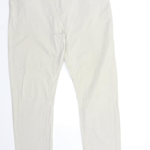 Wallis Womens Grey  Denim Tapered Jeans Size 10 L31 in