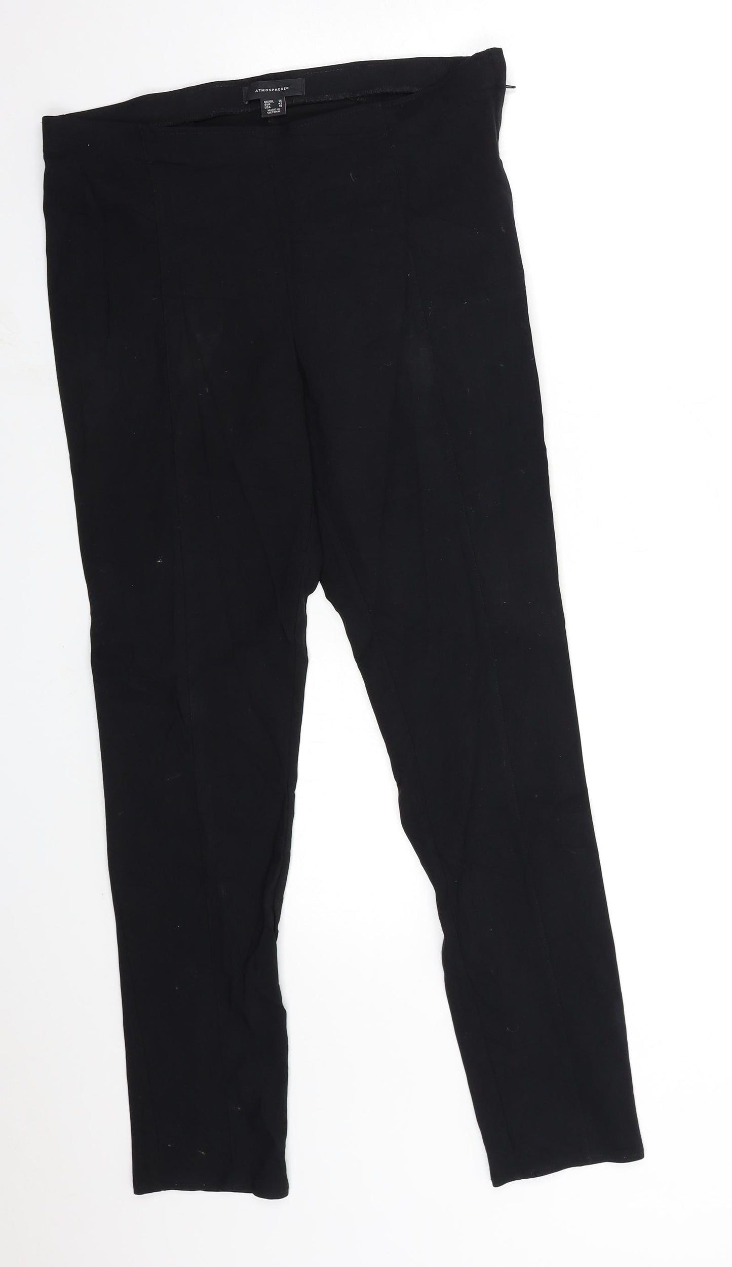 Atmosphere Womens Black   Trousers  Size 14 L27 in