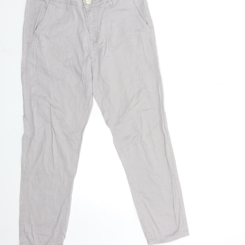 miss cherry Womens Grey   Trousers  Size 29 in L26 in