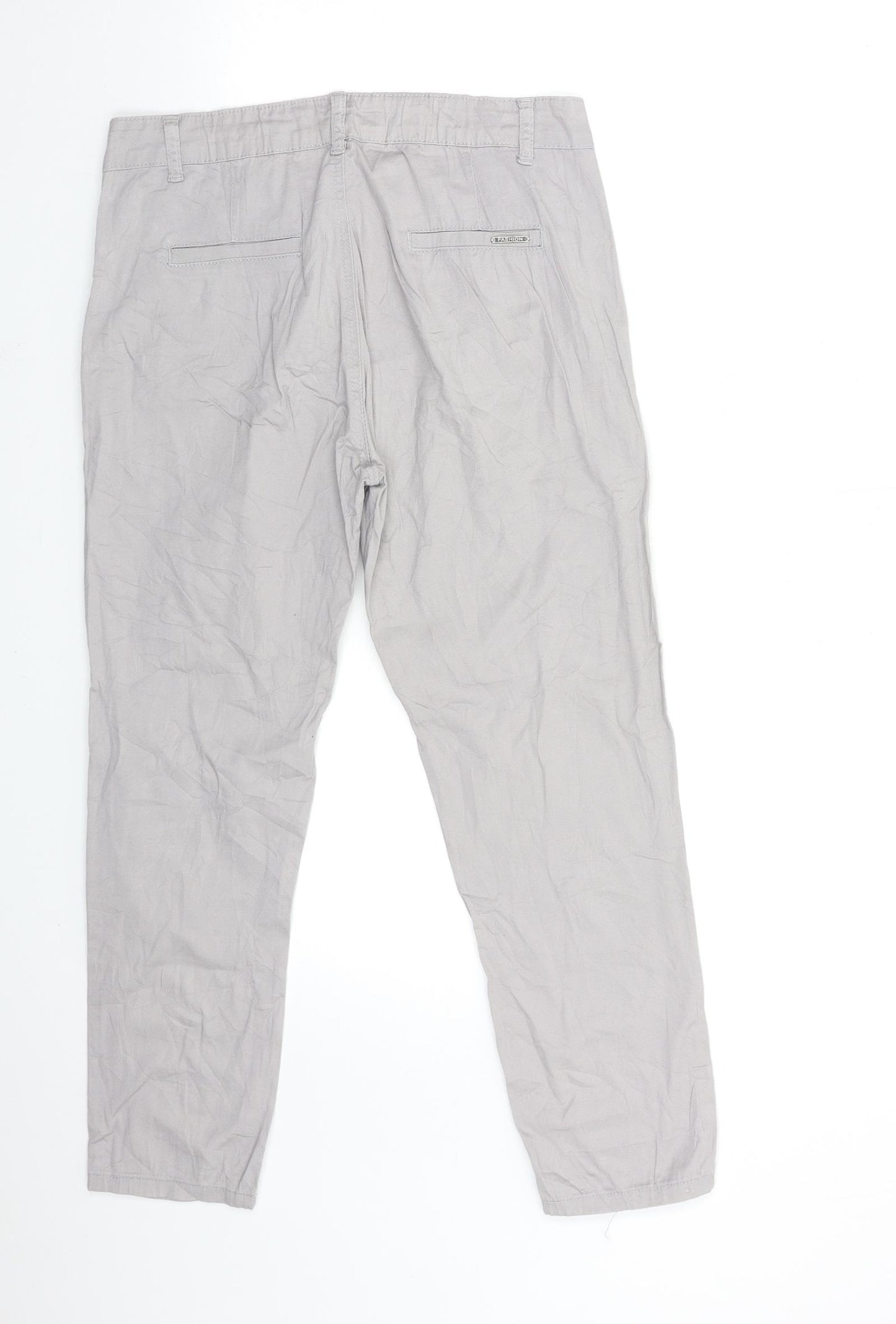 miss cherry Womens Grey   Trousers  Size 29 in L26 in