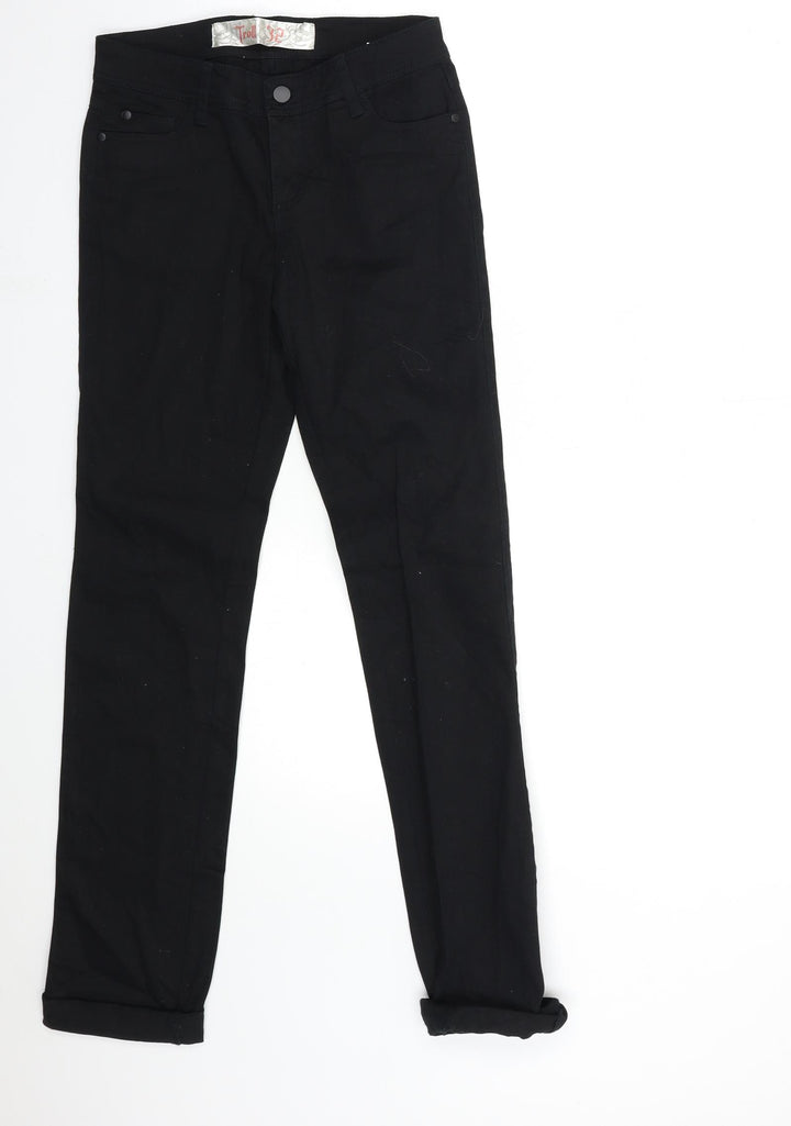 TROLL 32 Womens Black  Denim Skinny Jeans Size 32 in L30 in