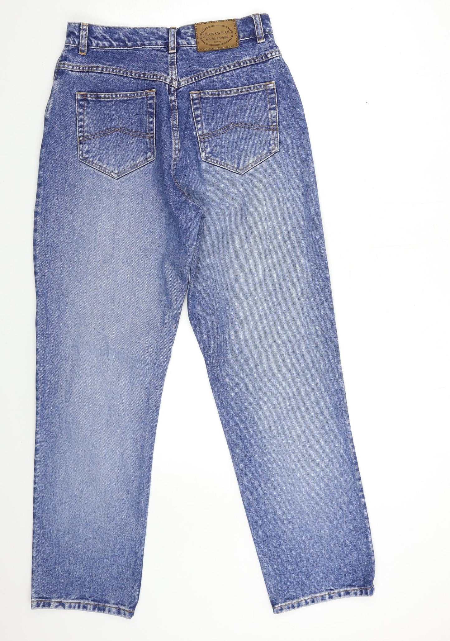 Tesco Womens Blue  Denim Straight Jeans Size 14 L30 in