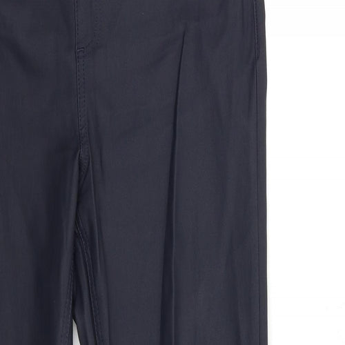 Marks and Spencer Womens Blue   Jegging Trousers Size 14 L28 in