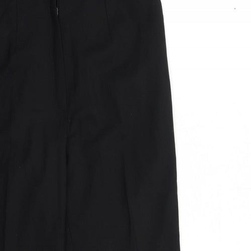 Preworn Womens Black   Trousers  Size 28 in L29 in