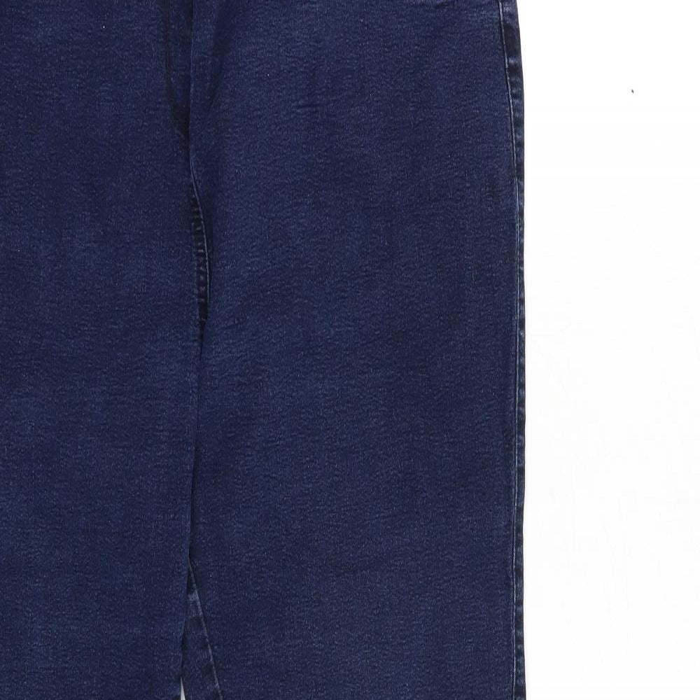 Preworn Womens Blue  Denim Jegging Jeans Size 38 in L31 in