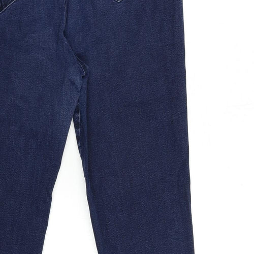 Preworn Womens Blue  Denim Jegging Jeans Size 38 in L31 in
