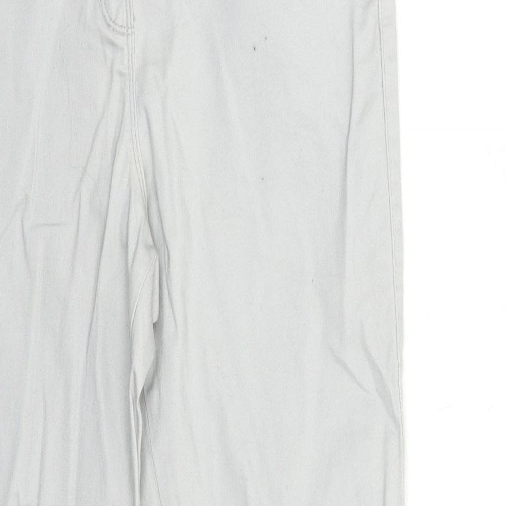 George Womens Grey  Denim Skinny Jeans Size 12 L27 in