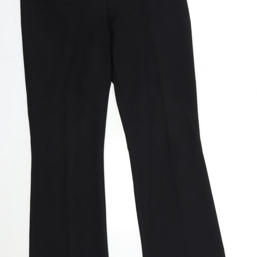 George Womens Black   Trousers  Size 10 L30 in
