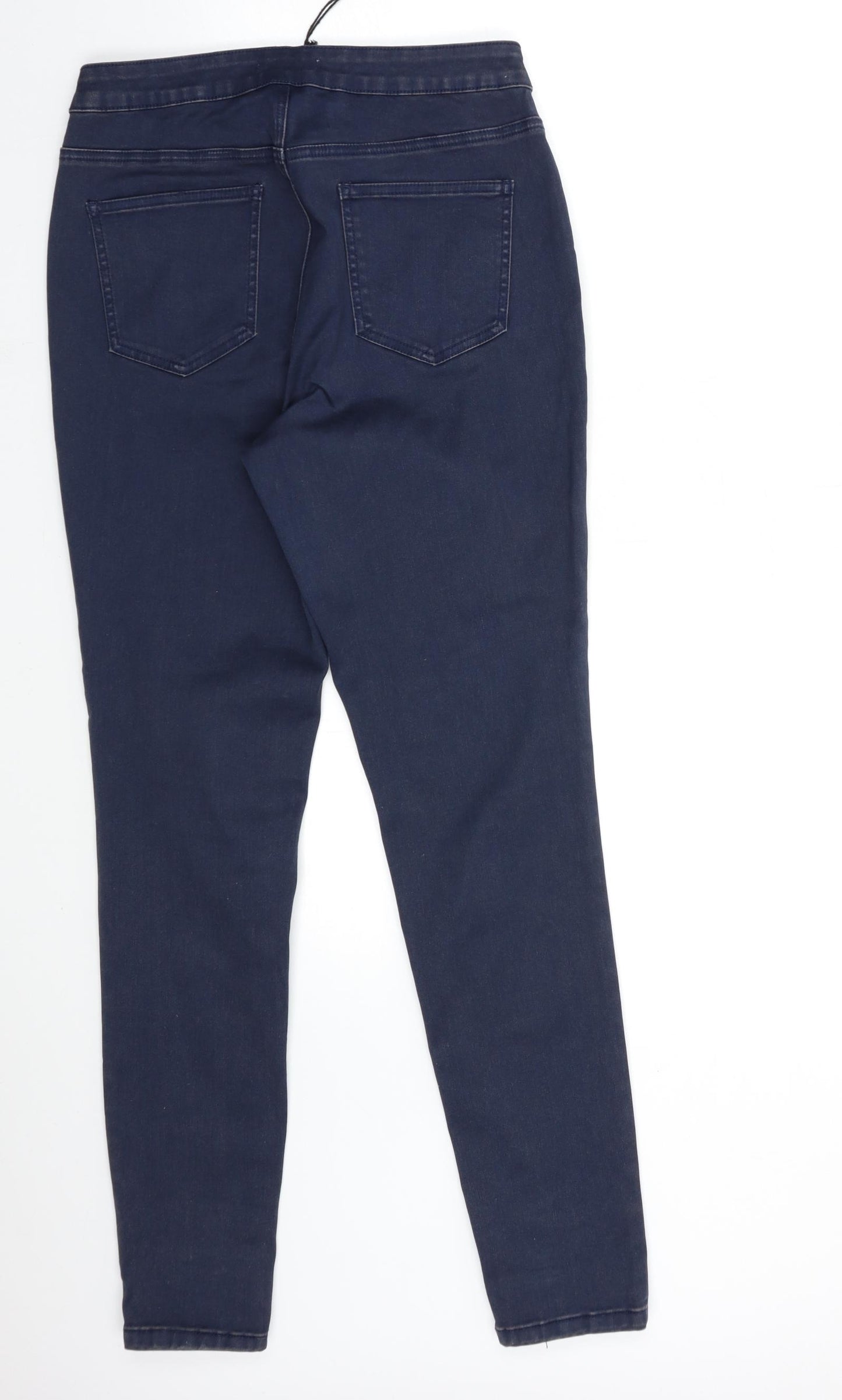 TU Womens Blue  Denim Skinny Jeans Size 14 L31 in
