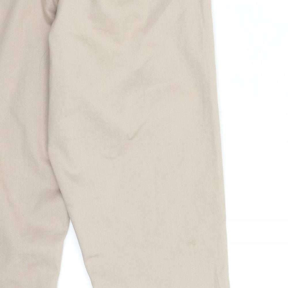 Marks and Spencer Womens Beige  Denim Skinny Jeans Size 12 L31 in