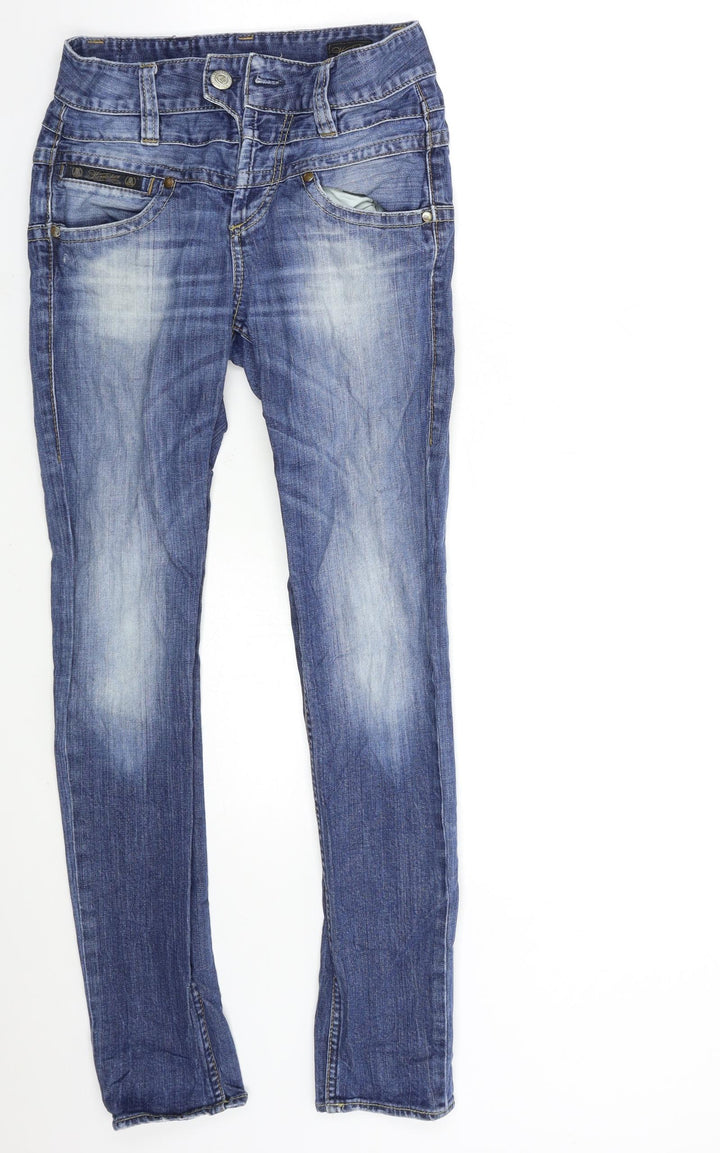 Herrlicher Womens Blue  Denim Skinny Jeans Size 25 in L32 in