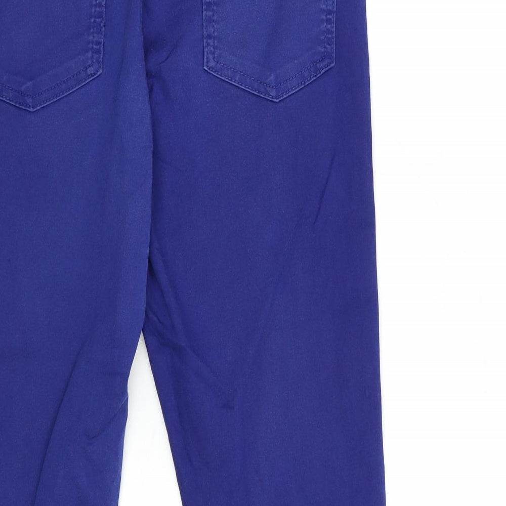 Marks and Spencer Womens Blue  Denim Skinny Jeans Size 12 L26 in