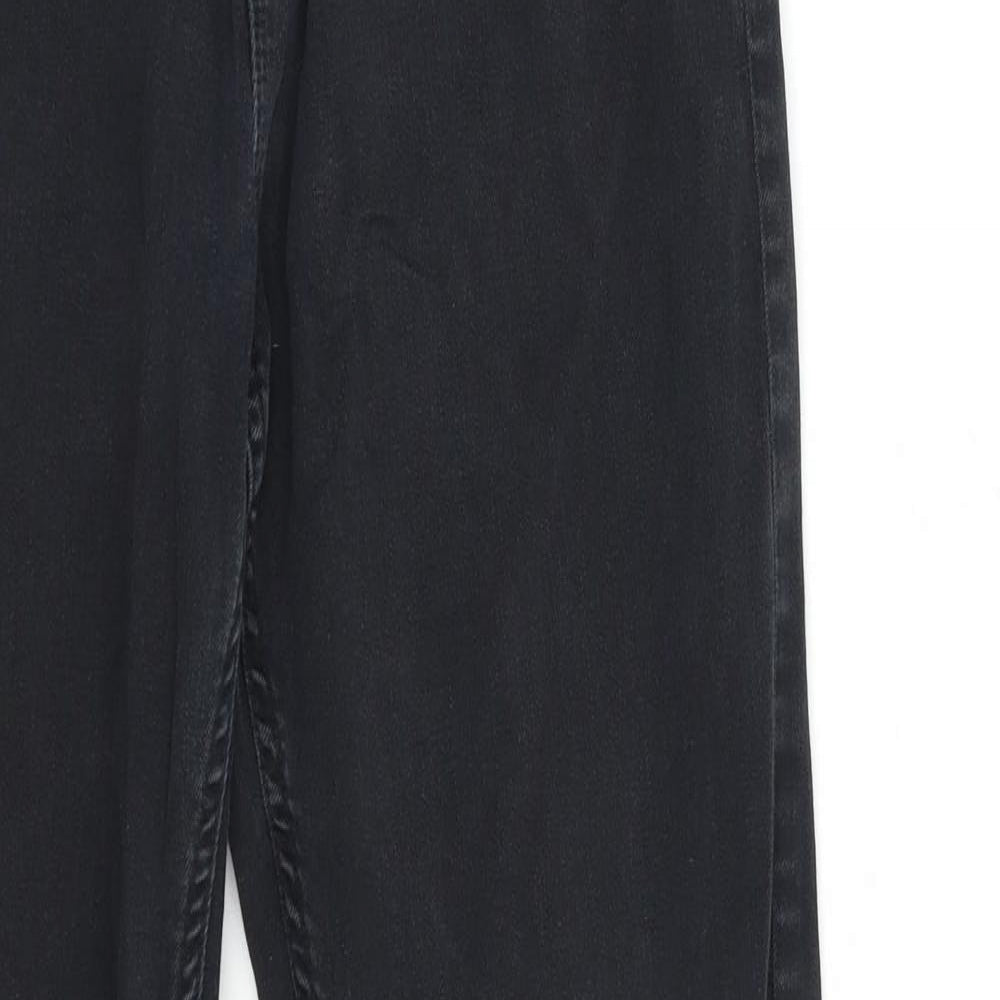 NEXT Boys Black  Denim Straight Jeans Size 15 Years