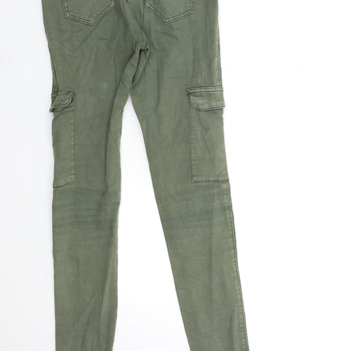 LALULA Womens Green  Denim Skinny Jeans Size 8 L31 in