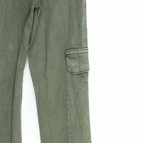 LALULA Womens Green  Denim Skinny Jeans Size 8 L31 in