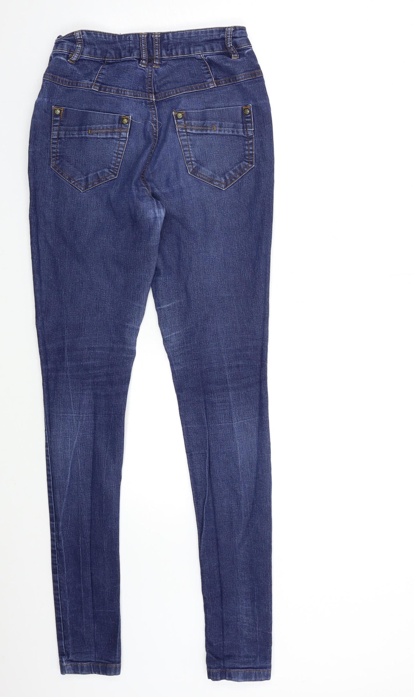 yesyes Womens Blue  Denim Skinny Jeans Size 8 L31 in