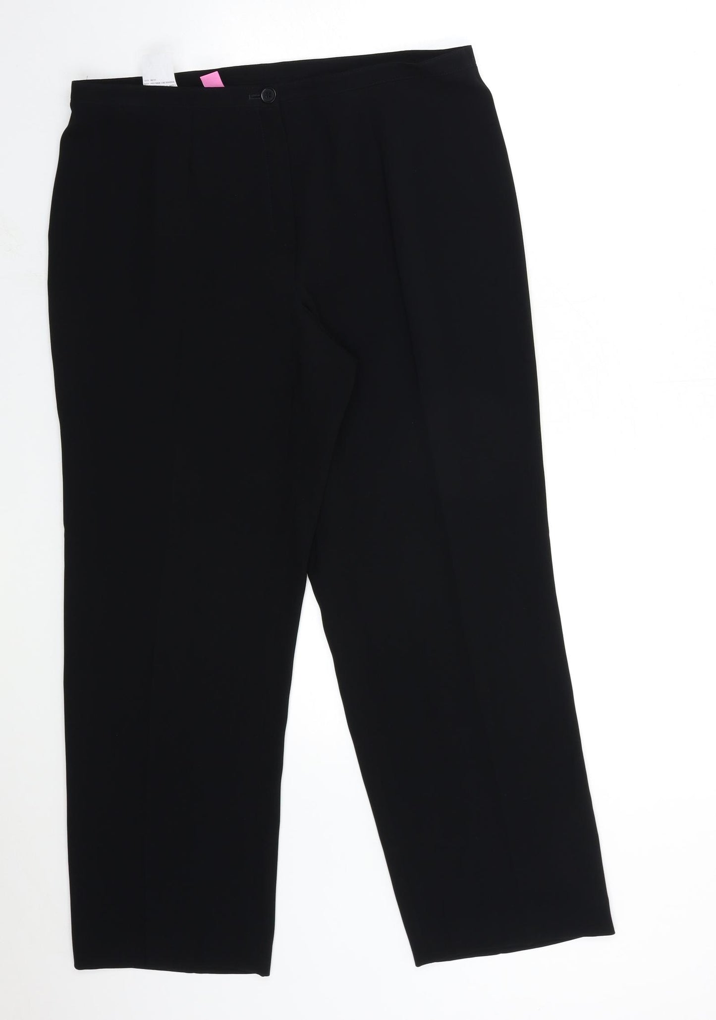 Basler Womens Black   Trousers  Size 16 L27 in