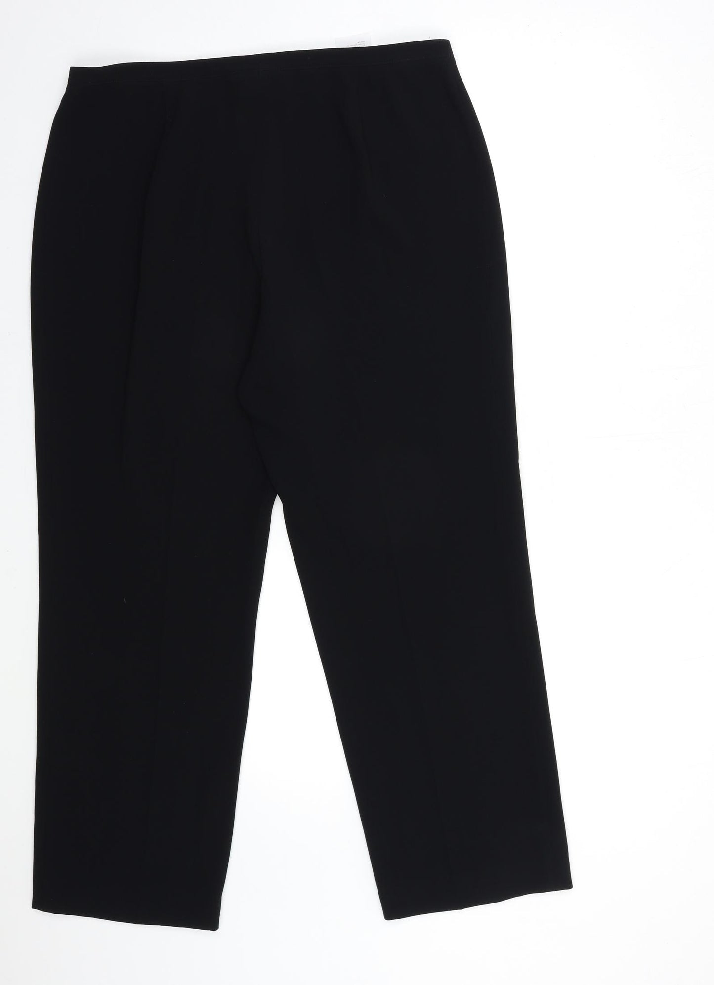 Basler Womens Black   Trousers  Size 16 L27 in
