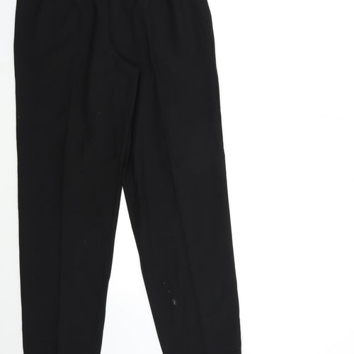 Comfy Womens Black   Trousers  Size 12 L29 in