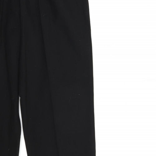 Comfy Womens Black   Trousers  Size 12 L29 in