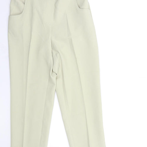 Essential Collection Womens Beige   Trousers  Size 14 L23 in
