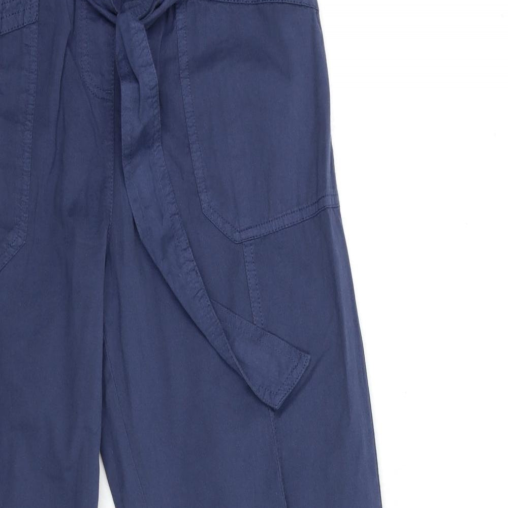 George Womens Blue   Cargo Trousers Size 10 L28 in