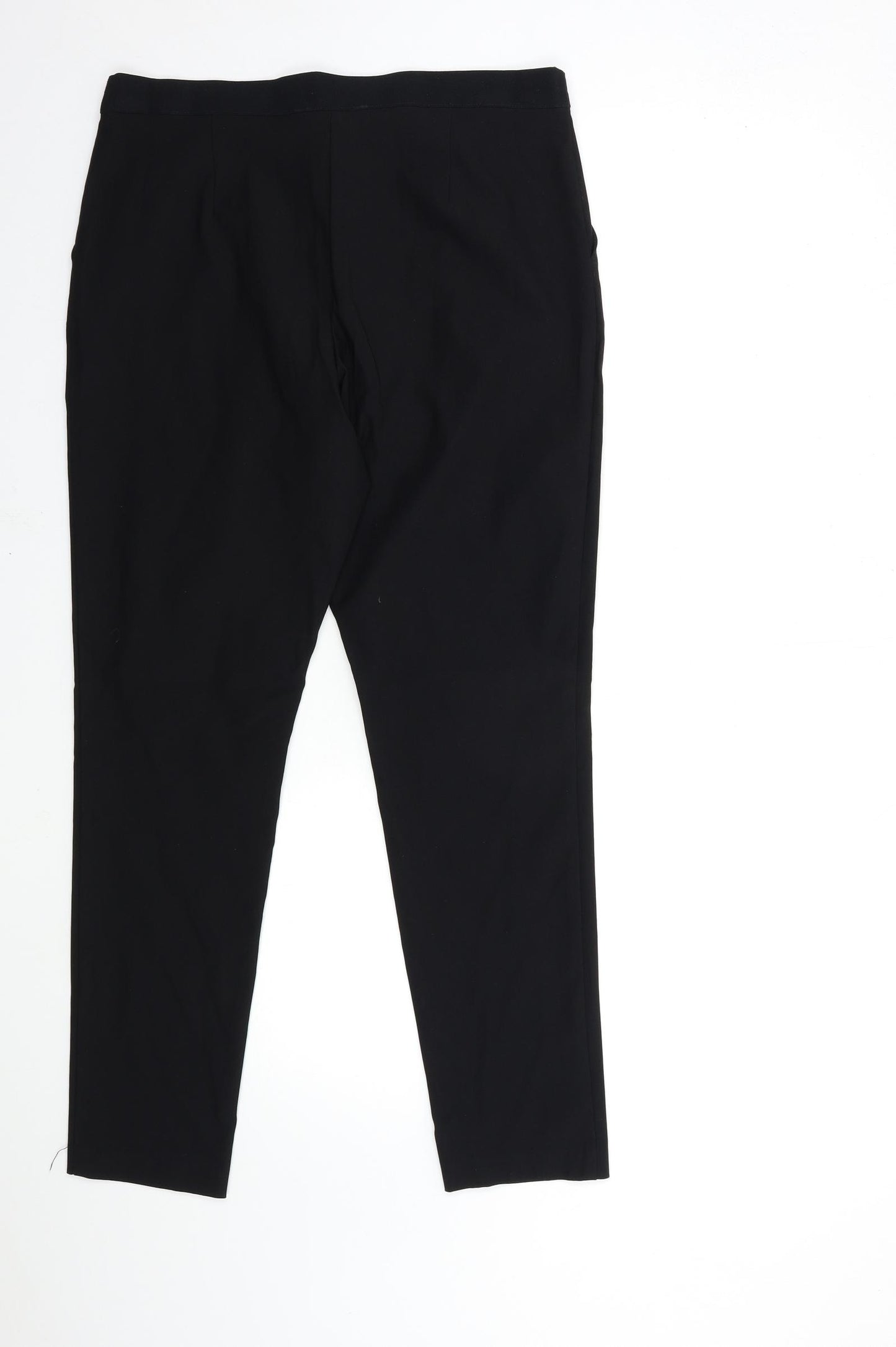 George Womens Black   Trousers  Size 14 L28 in