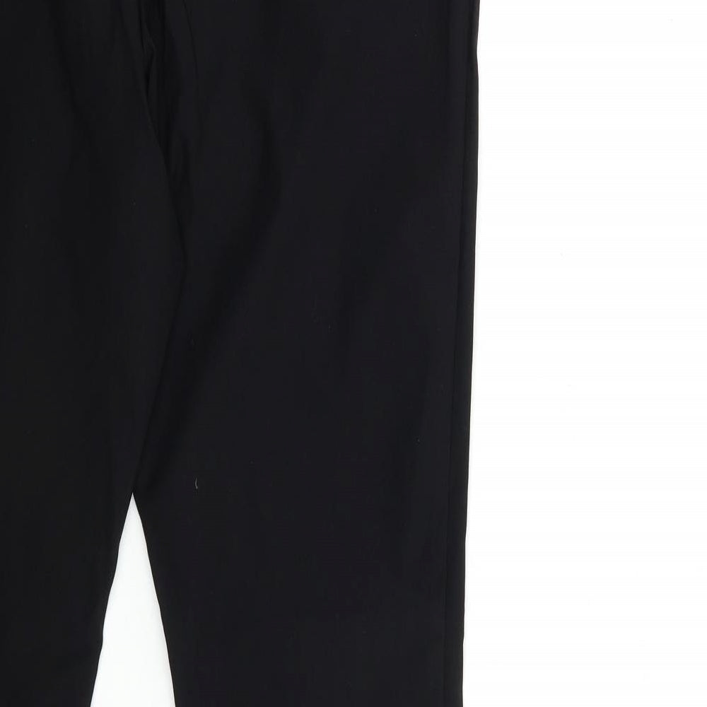 George Womens Black   Trousers  Size 14 L28 in