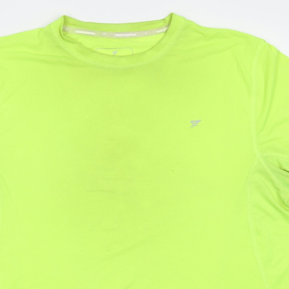 Workout Mens Green    T-Shirt Size 2XL