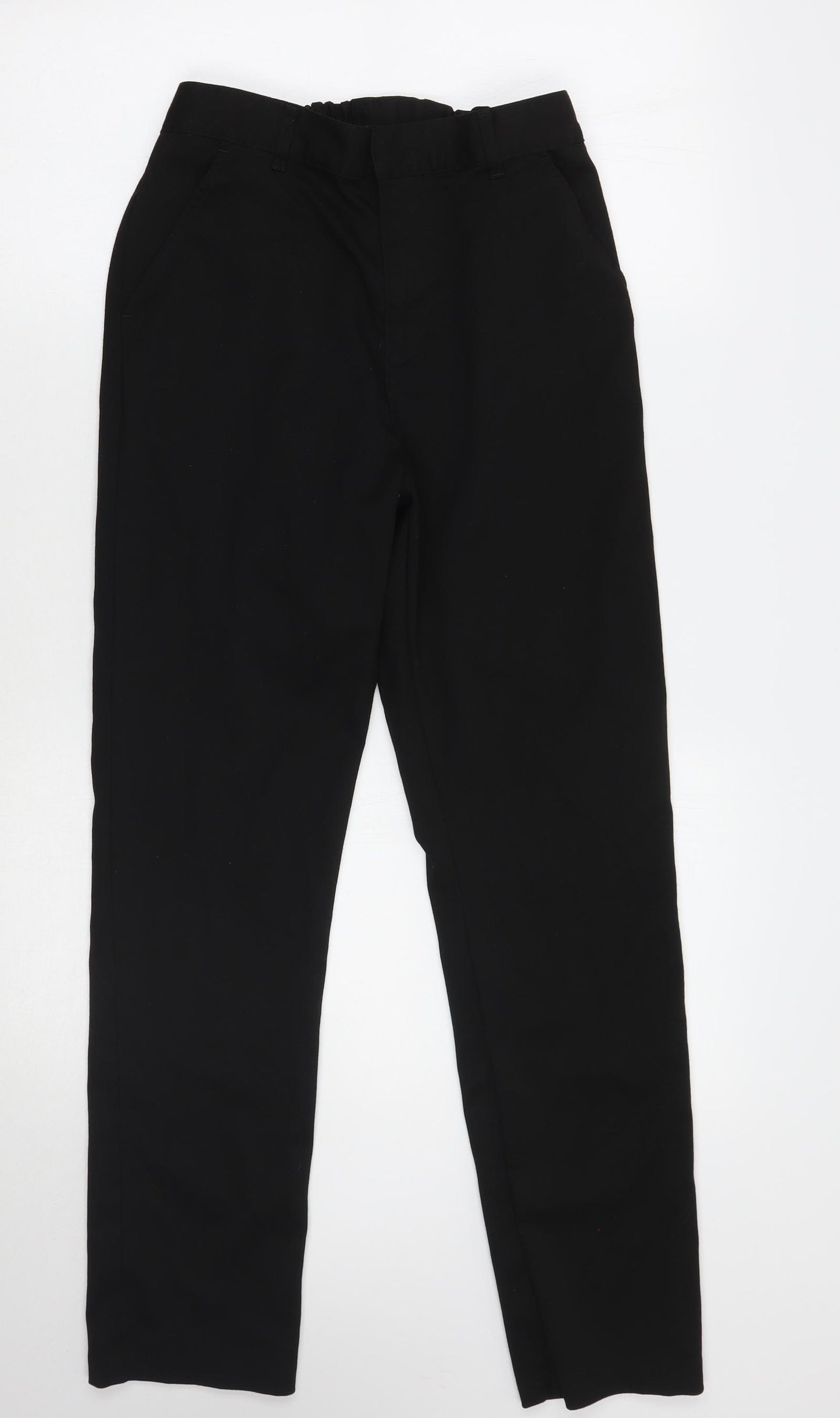 George Boys Black   Capri Trousers Size 14 Years