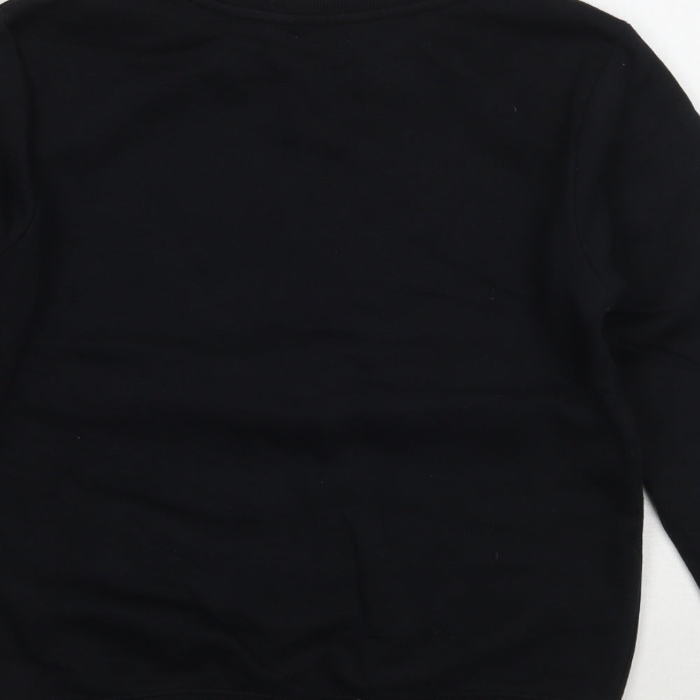 George Boys Black   Pullover Jumper Size 9-10 Years